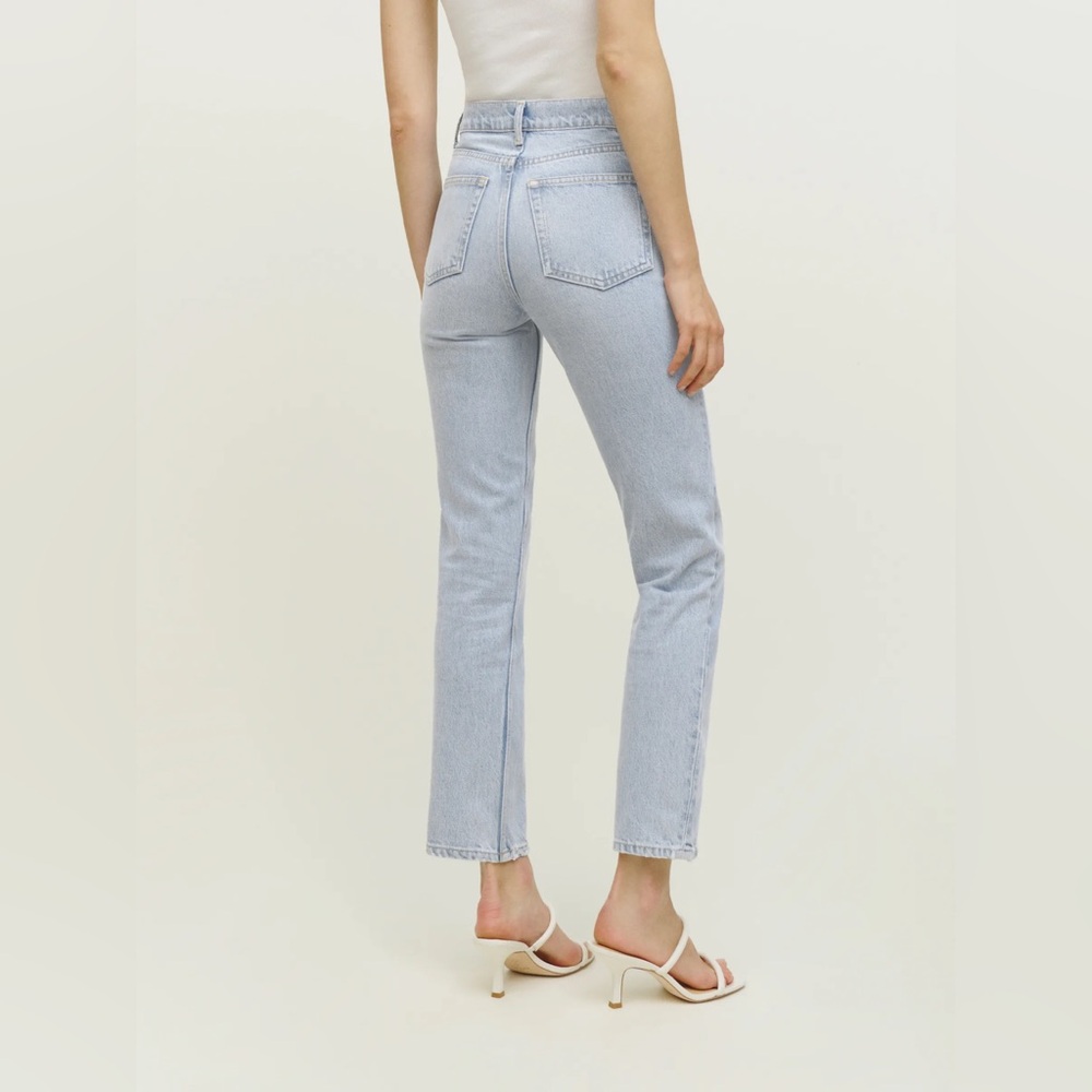 New - Reformation Cynthia High Rise Straight Jeans - Size 26